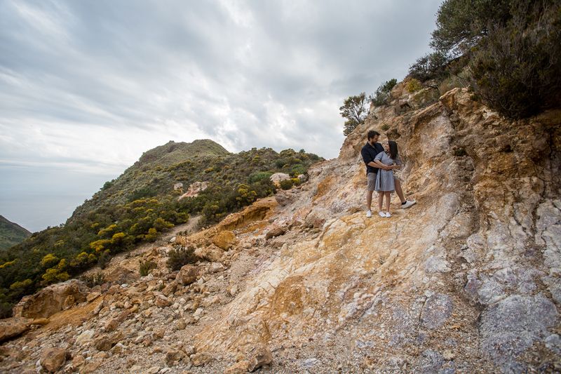 futuri sposi a lipari cave di caolino