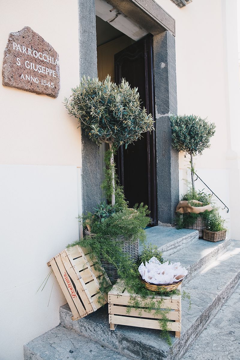 Matrimonio a Lipari: decorazioni