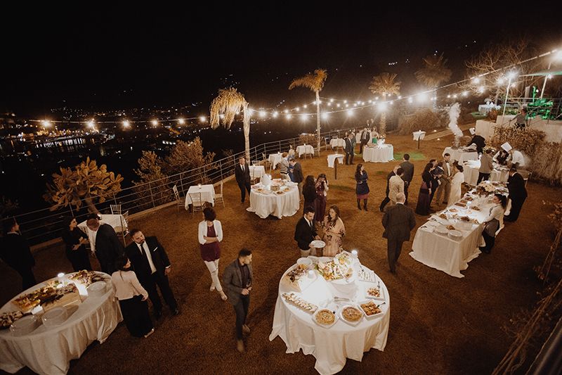 Matrimonio a Lipari: festa a villa enrica