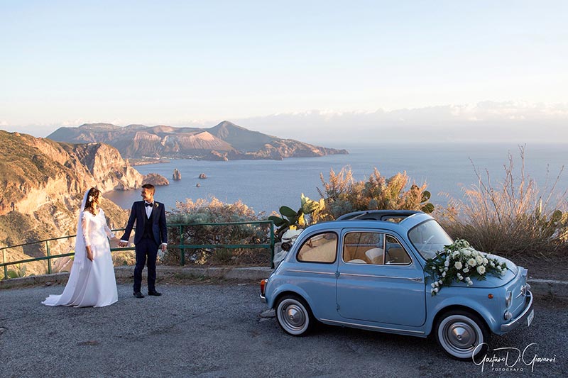 Fotografo matrimonio a lipari, esempi, gli sposi