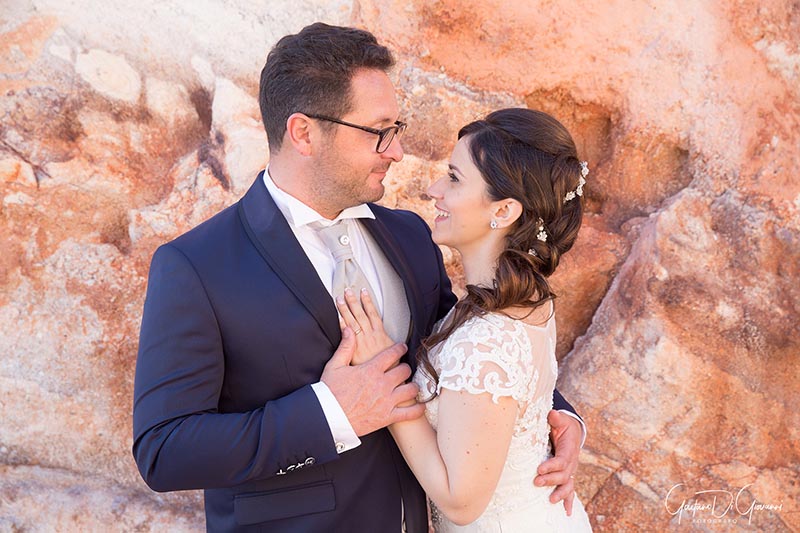 Fotografo matrimonio a lipari, esempi, gli sposi