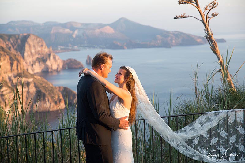 Fotografo matrimonio a lipari, esempi, gli sposi