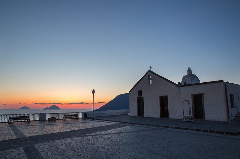 tramonto chiesa vecchia