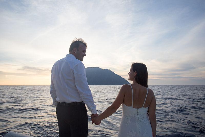 Matrimonio isole eolie, fotografo ad alicudi