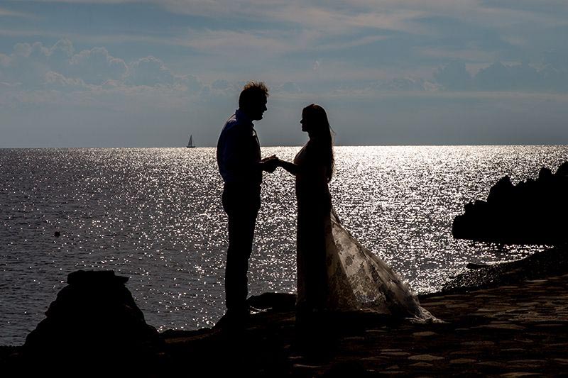 Matrimonio isole eolie, fotografo ad alicudi