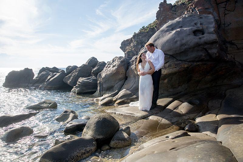 Matrimonio isole eolie, fotografo ad alicudi